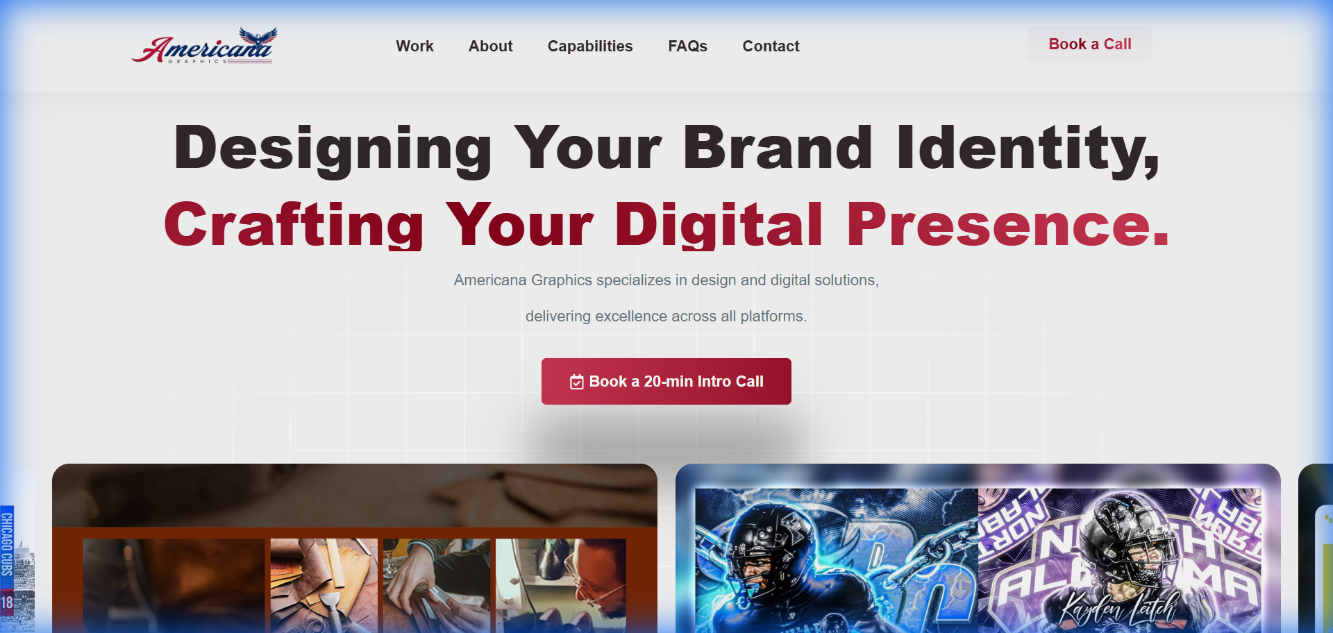 Americana Graphics - Corporate Website