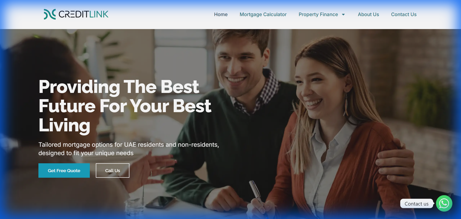 Credit Link - Finance Website