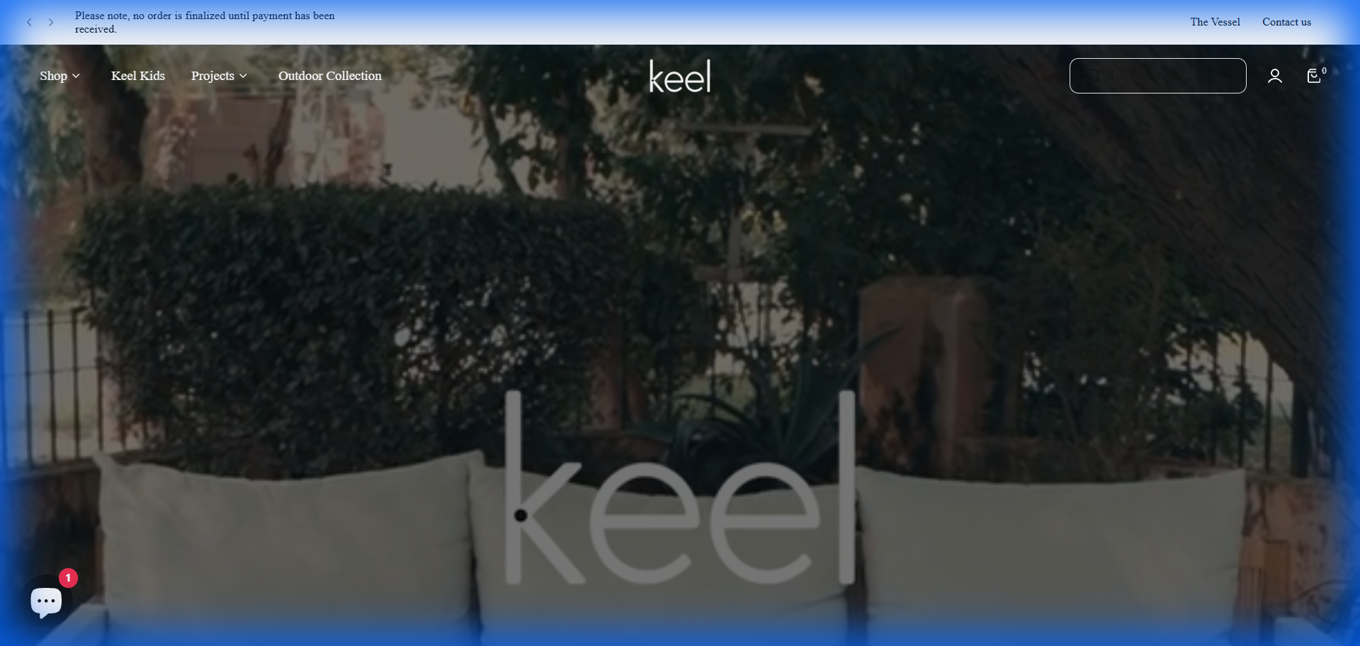 Shop Keel - E-Commerce Website